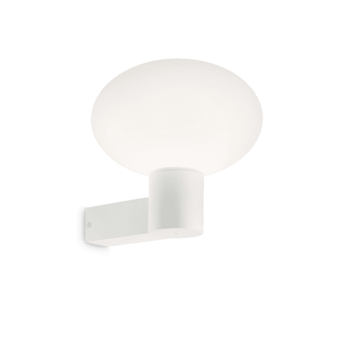 Lámpara de pared de Aluminio y color Blanco