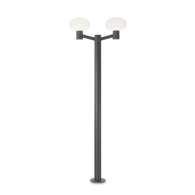 Lámpara de pie de Aluminio y color Antracita
