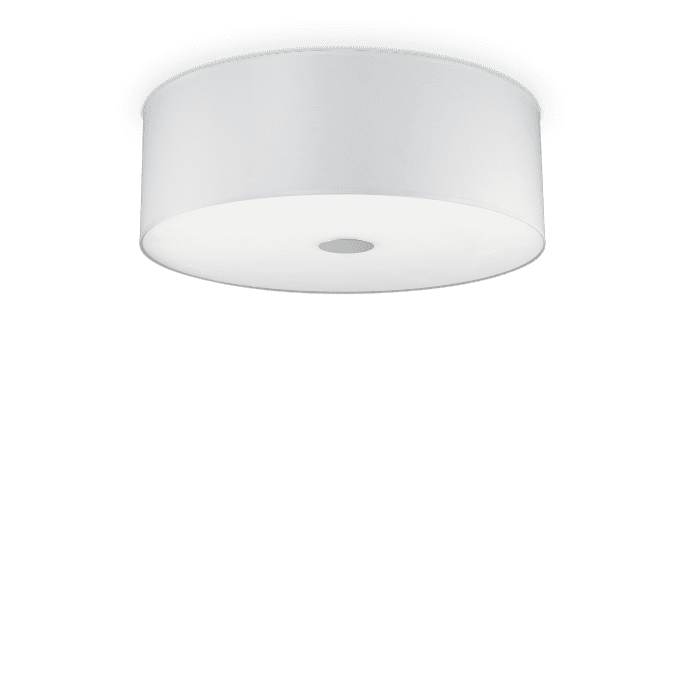 Lámpara de techo de Tela y color Blanco