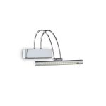 Aplique de pared BOW AP D26 CROMO de Ideal Lux