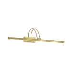 Aplique de pared BOW AP D76 OTTONE SATINATO de Ideal Lux