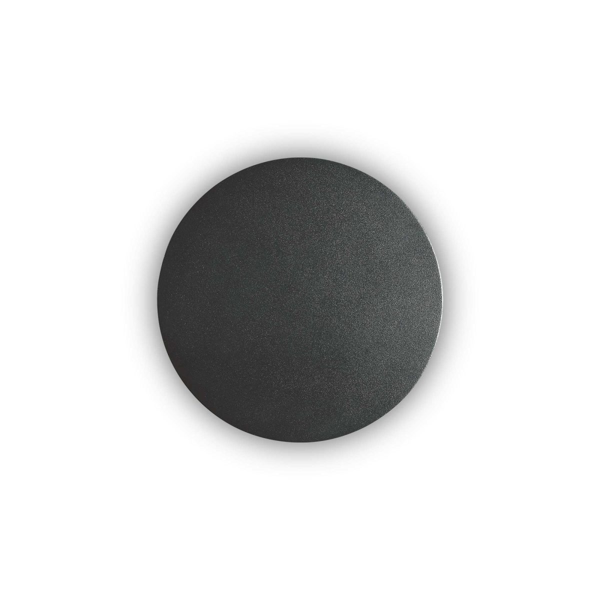 Aplique de pared COVER AP D15 ROUND NERO de Ideal Lux