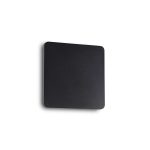 Aplique de pared COVER AP D15 SQUARE NERO de Ideal Lux