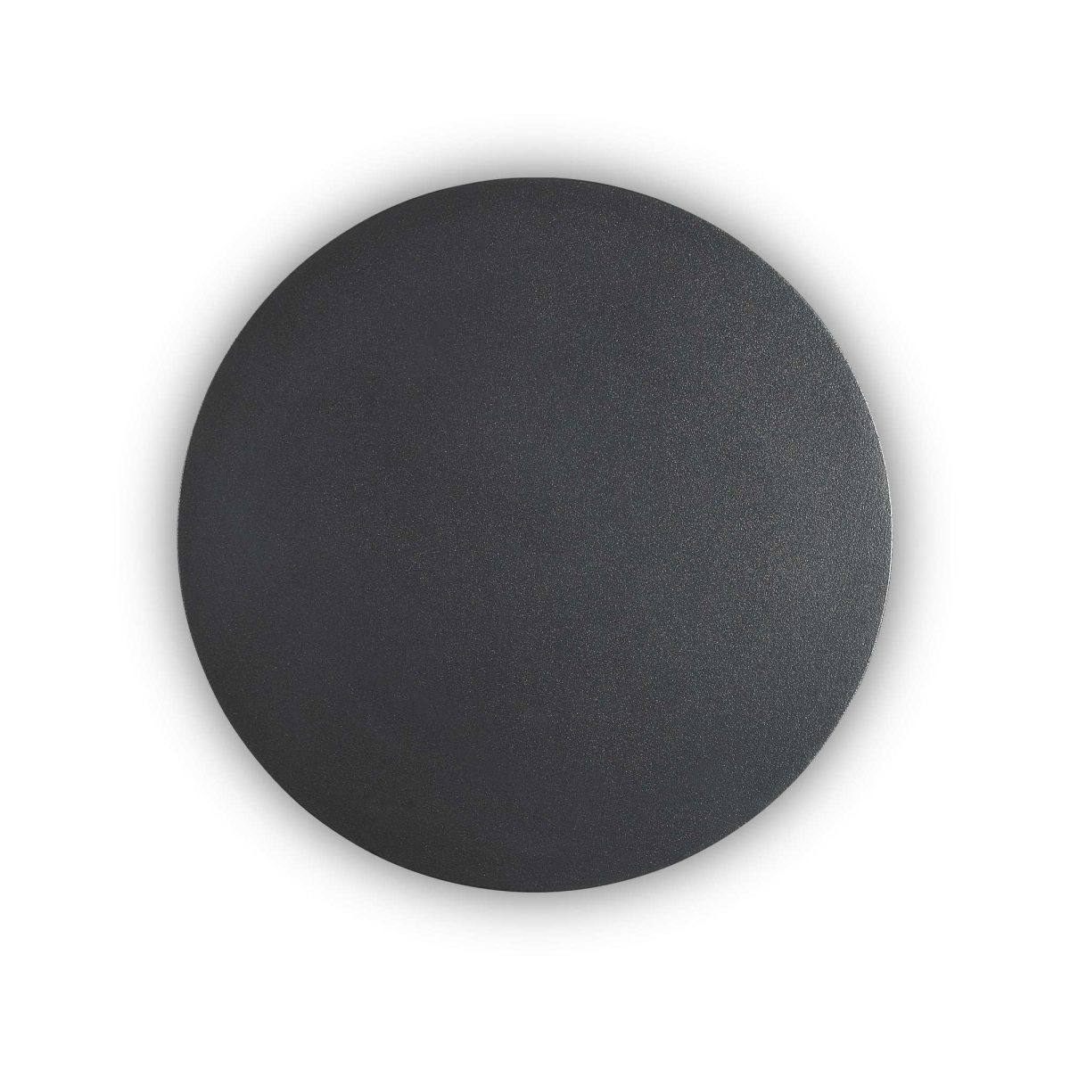 Aplique de pared COVER AP D20 ROUND NERO de Ideal Lux