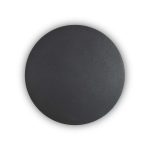 Aplique de pared COVER AP D20 ROUND NERO de Ideal Lux