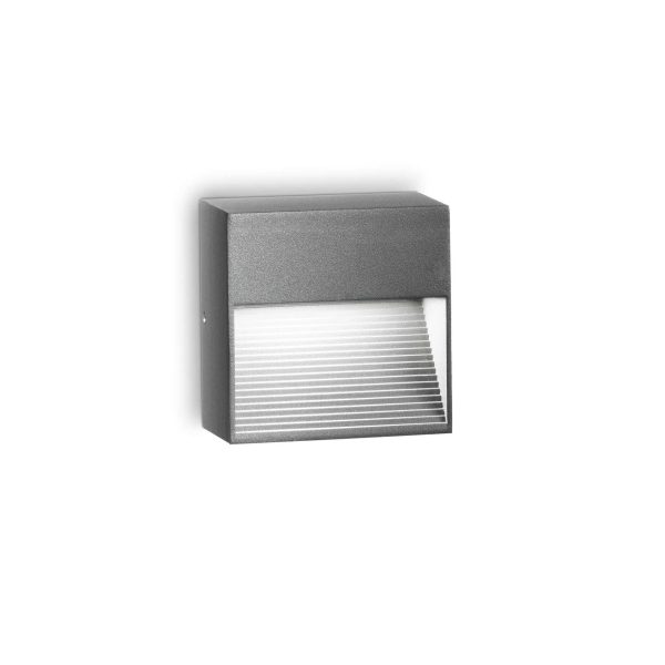 Aplique de pared DOWN AP1 ANTRACITE de Ideal Lux