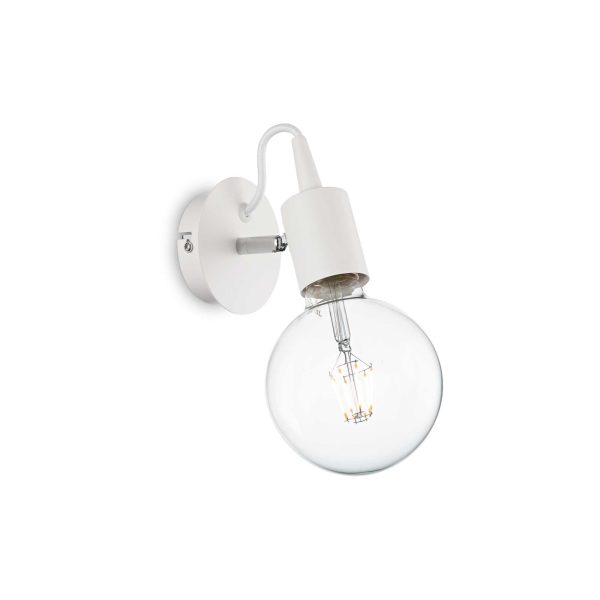 Aplique de pared EDISON AP1 BIANCO de Ideal Lux