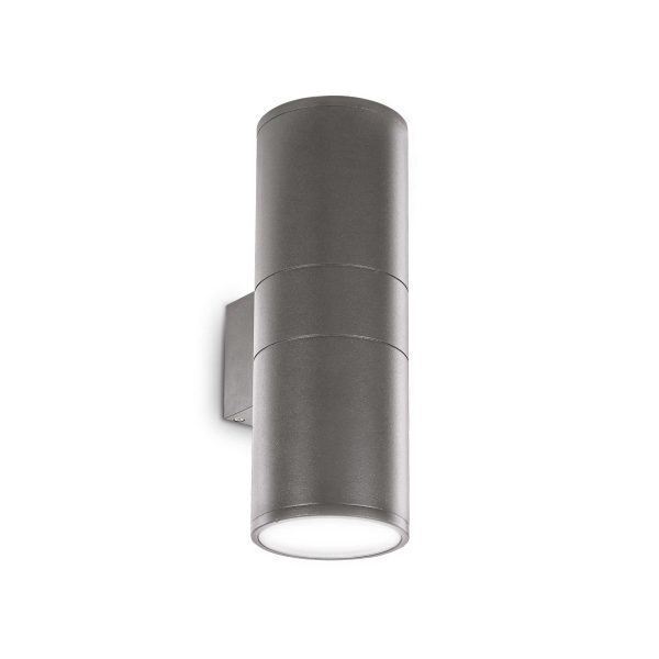 Aplique de pared GUN AP2 BIG ANTRACITE de Ideal Lux