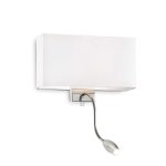 Aplique de pared HOTEL AP2 BIANCO de Ideal Lux