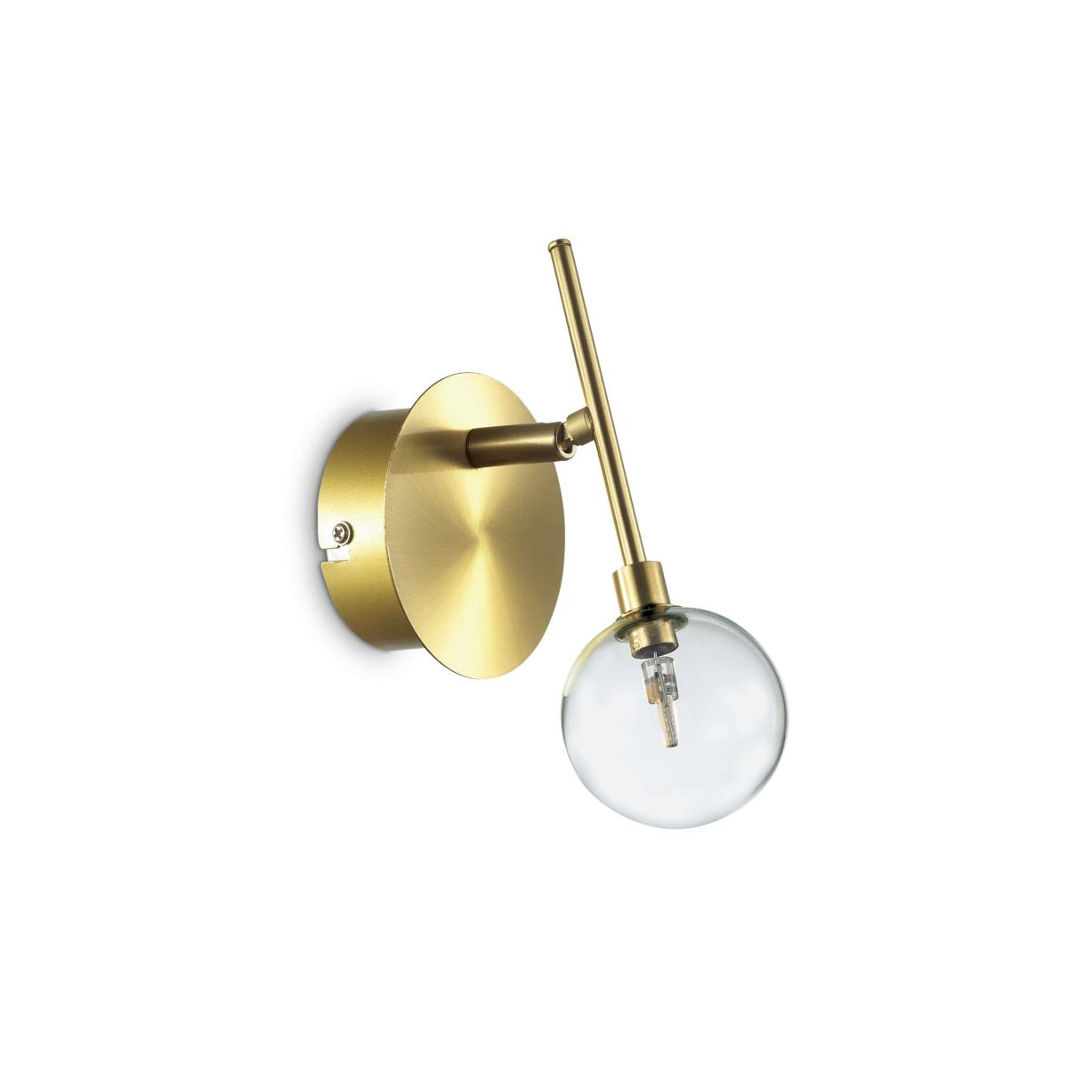 Aplique de pared MARACAS AP1 OTTONE ANTICO de Ideal Lux