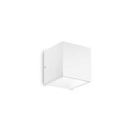 Aplique de pared RUBIK AP1 D07 BIANCO 3000K de Ideal Lux