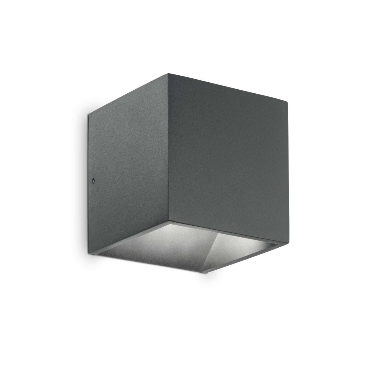 Aplique de pared RUBIK AP1 D10 ANTRACITE 4000K de Ideal Lux