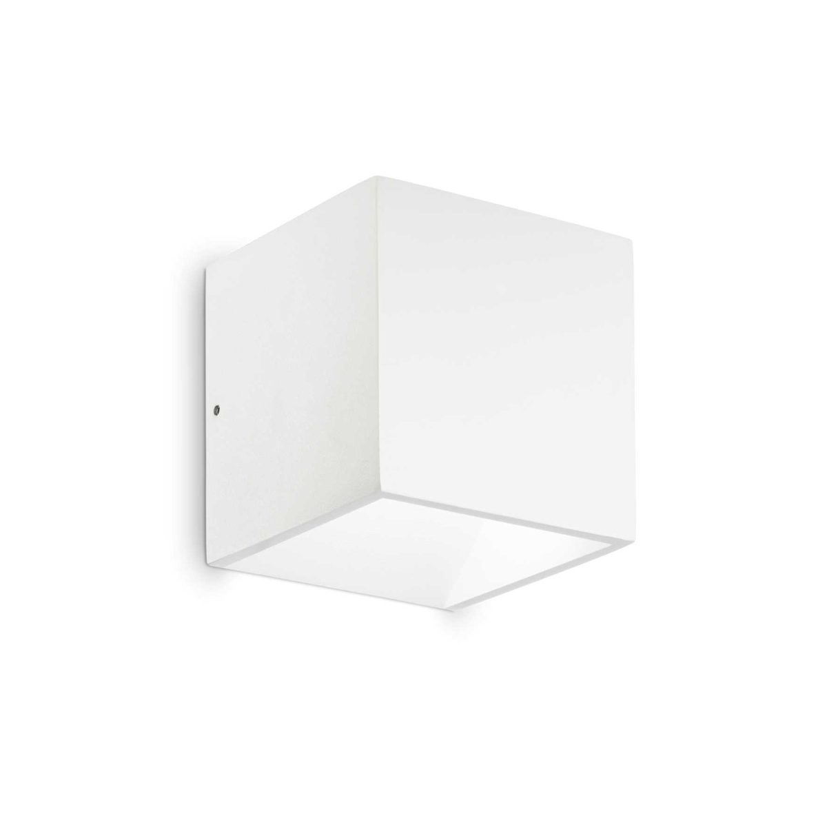 Aplique de pared RUBIK AP1 D10 BIANCO 3000K de Ideal Lux