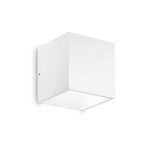 Aplique de pared RUBIK AP1 D10 BIANCO 3000K de Ideal Lux