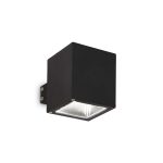 Aplique de pared SNIF AP1 SQUARE NERO de Ideal Lux