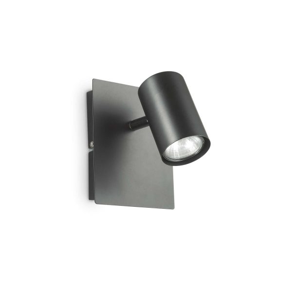 Aplique de pared SPOT AP1 NERO de Ideal Lux