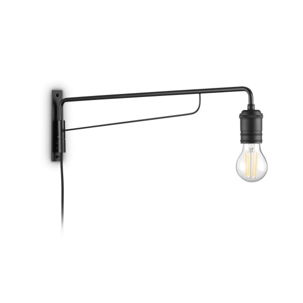 Aplique de pared TRIUMPH AP1 NERO de Ideal Lux