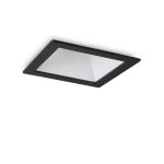 Foco empotrable GAME SQUARE 11W 3000K BK WH de Ideal Lux