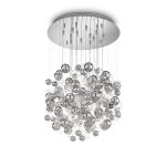 Lámpara colgante BOLLICINE SP14 CROMO de Ideal Lux