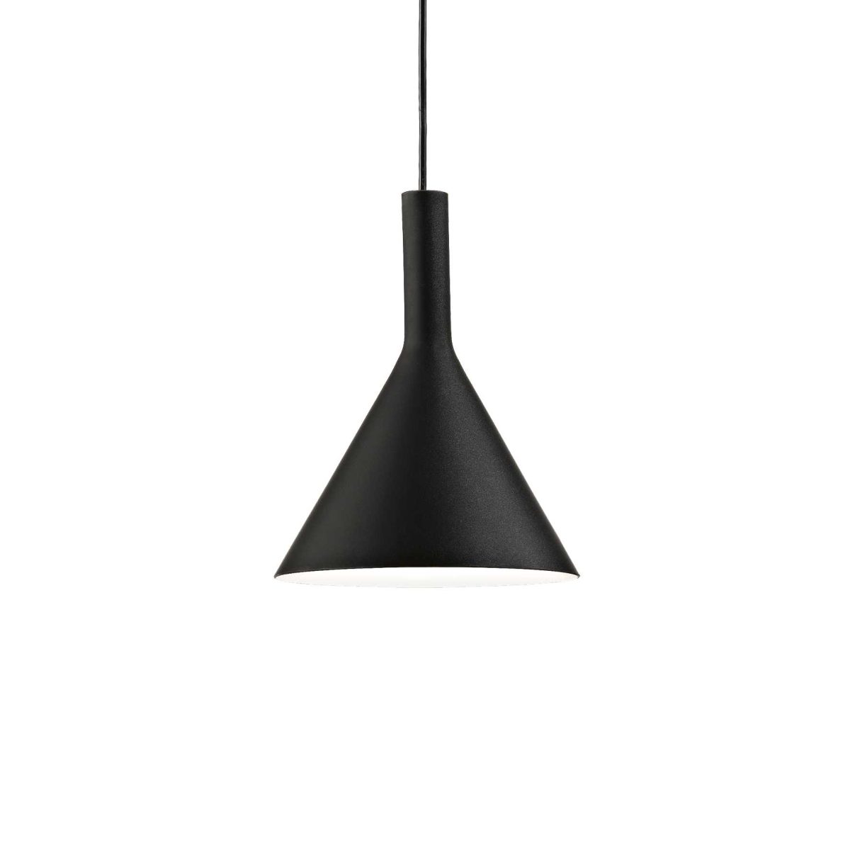 Lámpara colgante COCKTAIL SP1 SMALL NERO de Ideal Lux