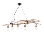 Lámpara colgante DRIFTWOOD SP6 de Ideal Lux