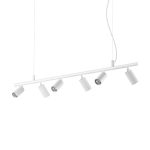 Lámpara colgante DYNAMITE SP6 BIANCO de Ideal Lux