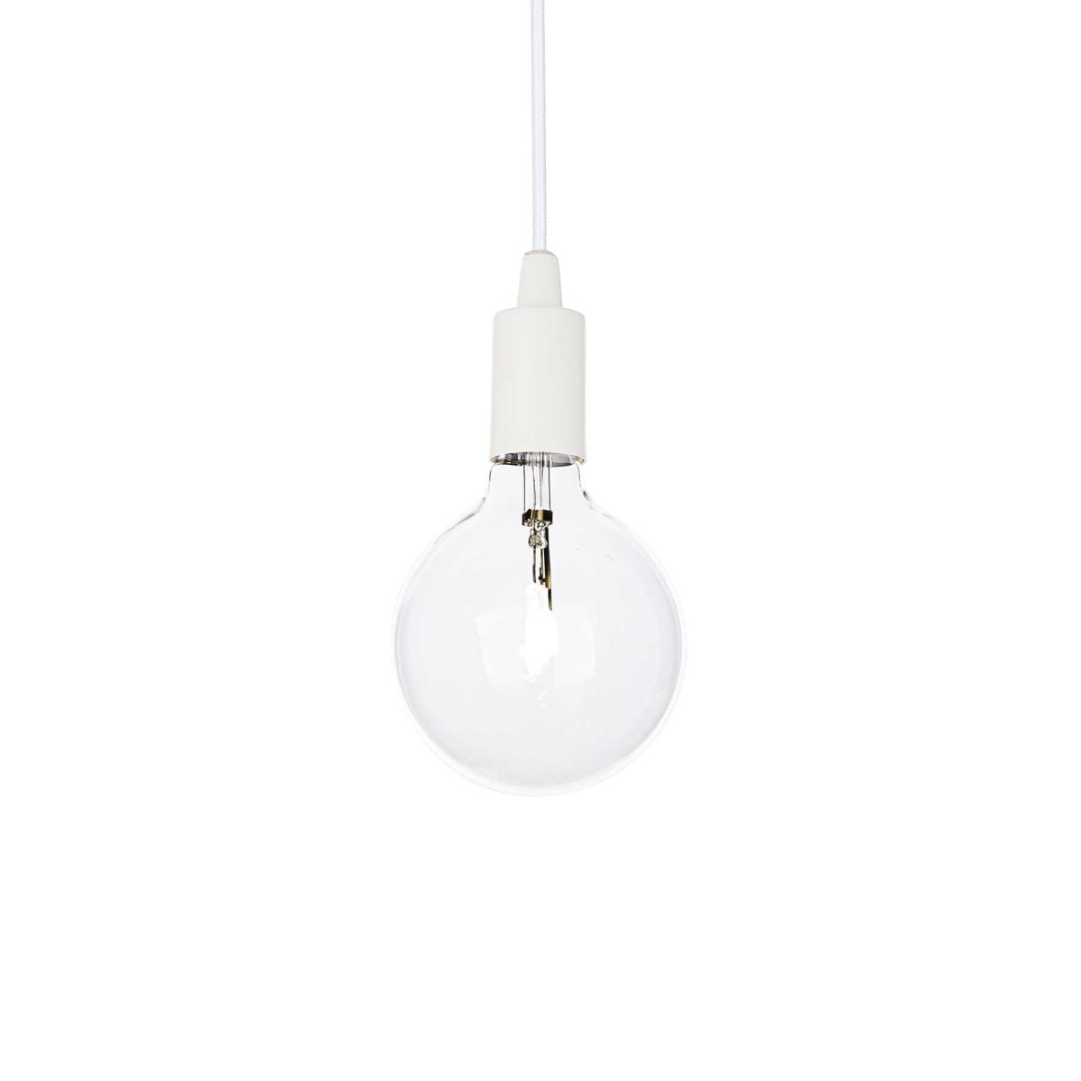 Lámpara colgante EDISON SP1 BIANCO de Ideal Lux