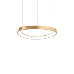 Lámpara colgante GEMINI SP D42 OTTONE de Ideal Lux