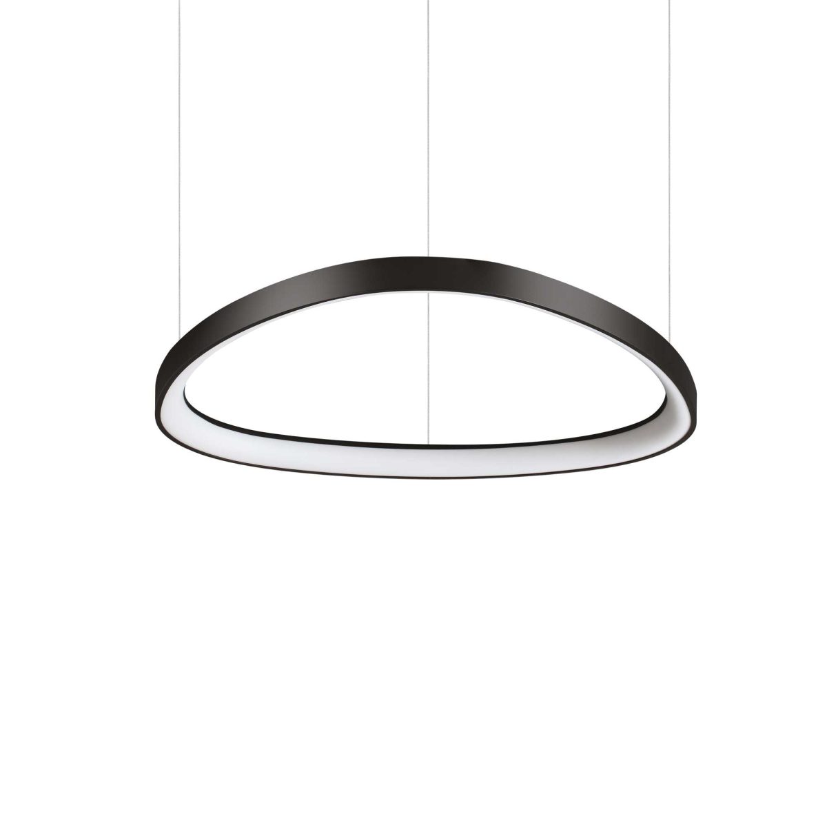 Lámpara colgante GEMINI SP D61 NERO de Ideal Lux