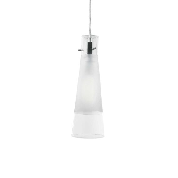 Lámpara colgante KUKY SP1 TRASPARENTE de Ideal Lux