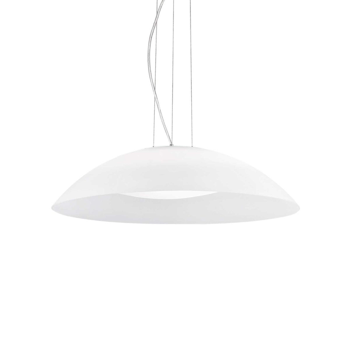 Lámpara colgante LENA SP3 D64 BIANCO de Ideal Lux