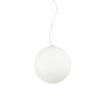 Lámpara colgante MAPA BIANCO SP1 D40 de Ideal Lux