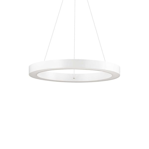 Lámpara colgante ORACLE D50 ROUND BIANCO de Ideal Lux