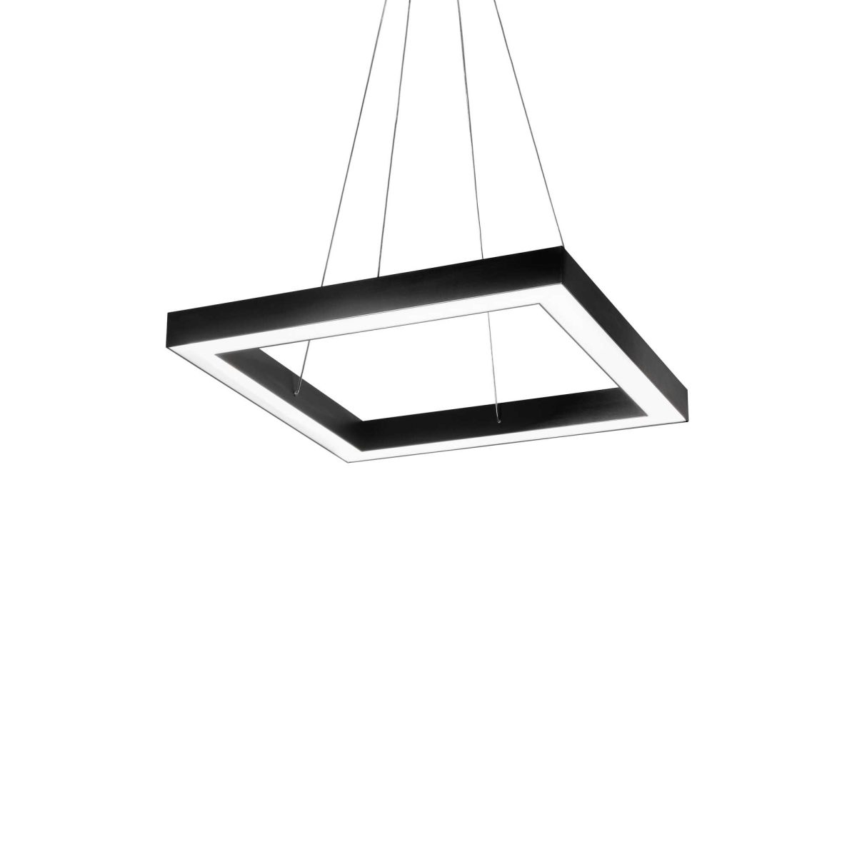 Lámpara colgante ORACLE D50 SQUARE NERO de Ideal Lux