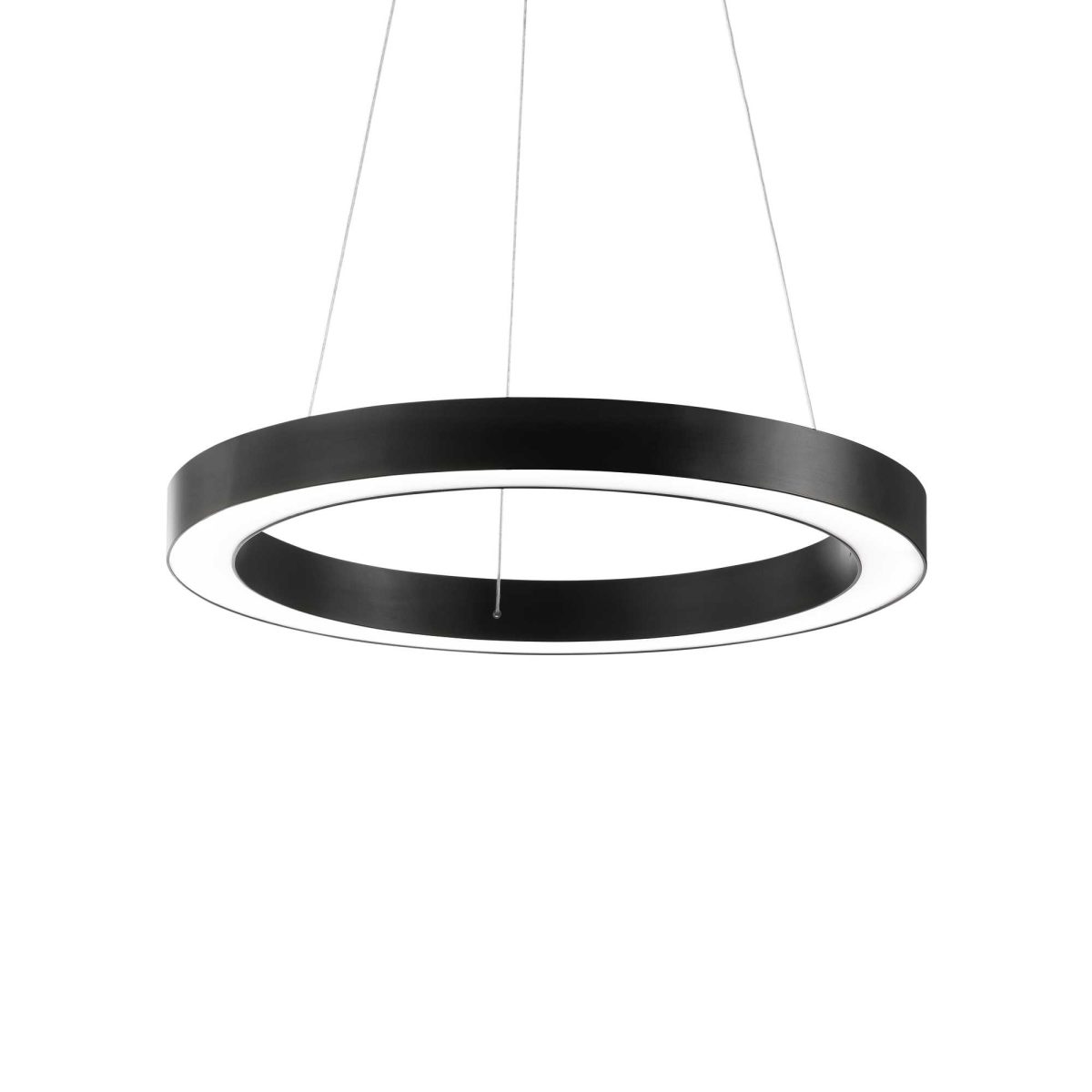 Lámpara colgante ORACLE D60 ROUND NERO de Ideal Lux