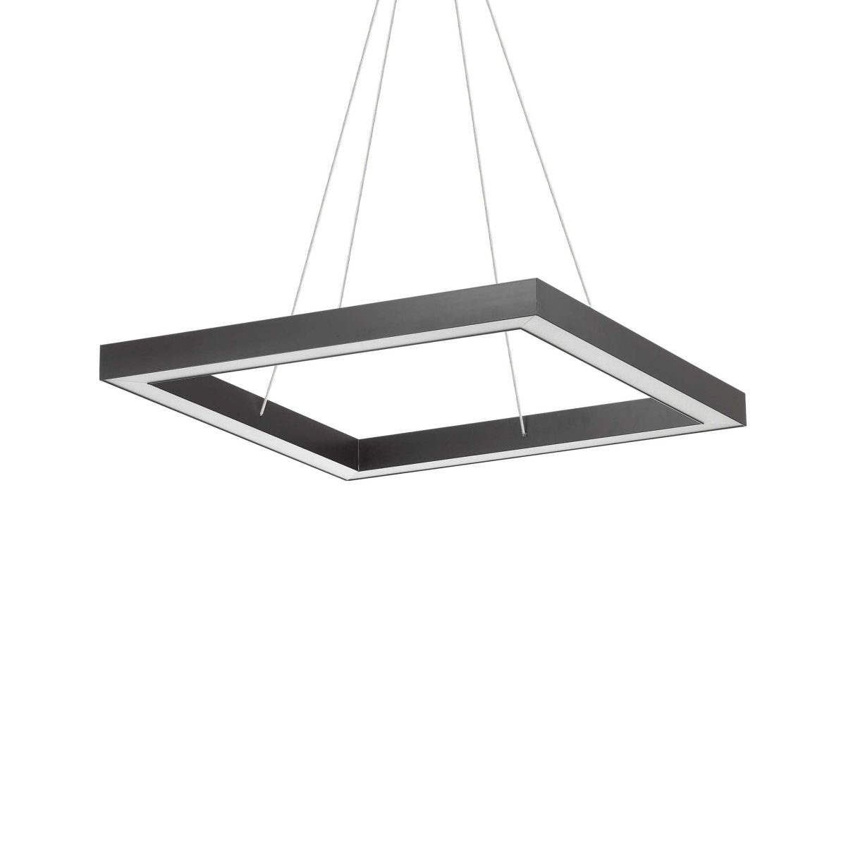 Lámpara colgante ORACLE D60 SQUARE NERO de Ideal Lux