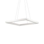 Lámpara colgante ORACLE D70 SQUARE BIANCO de Ideal Lux