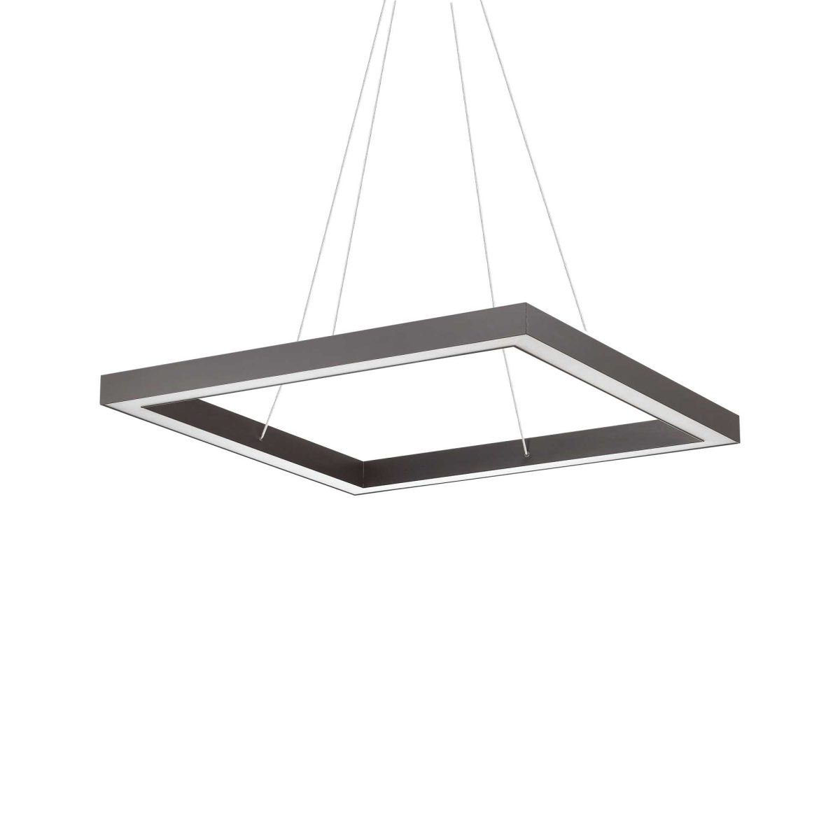 Lámpara colgante ORACLE D70 SQUARE NERO de Ideal Lux