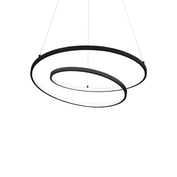 Lámpara colgante OZ SP D60 NERO de Ideal Lux