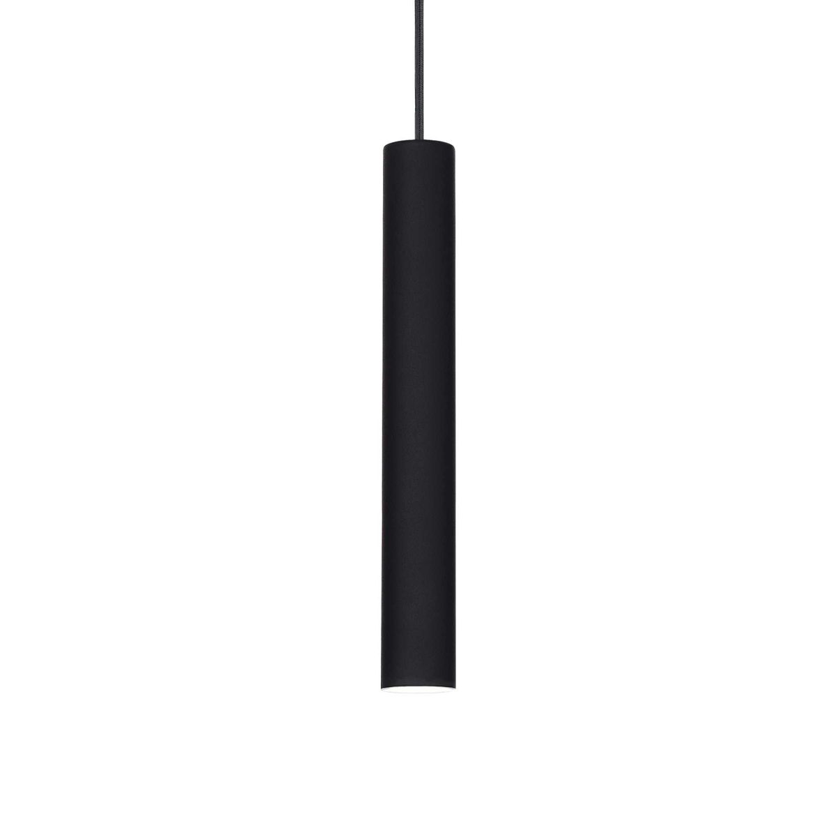 Lámpara colgante TUBE SP D6 NERO de Ideal Lux