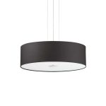 Lámpara colgante WOODY SP5 NERO de Ideal Lux