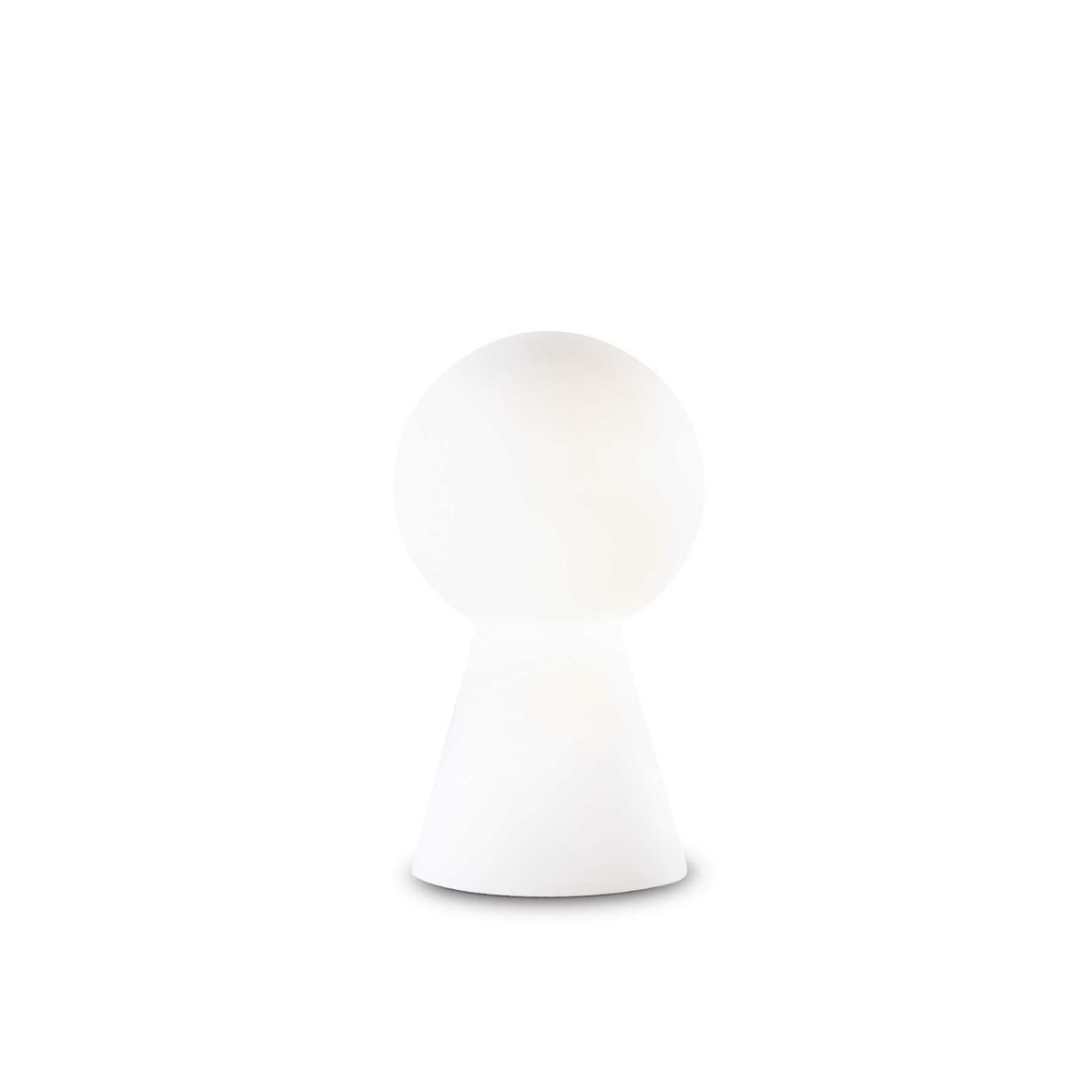 Lámpara de mesa BIRILLO TL1 SMALL BIANCO de Ideal Lux