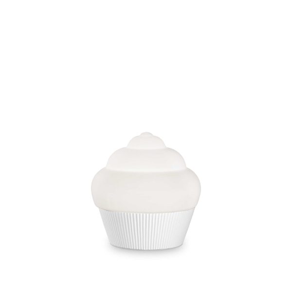 Lámpara de mesa CUPCAKE TL1 BIANCO de Ideal Lux