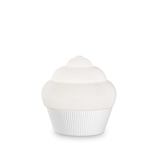 Lámpara de mesa CUPCAKE TL1 BIG BIANCO de Ideal Lux