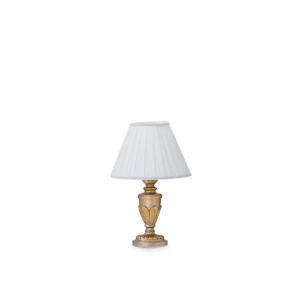 Lámpara de mesa FIRENZE TL1 ORO ANTICO de Ideal Lux