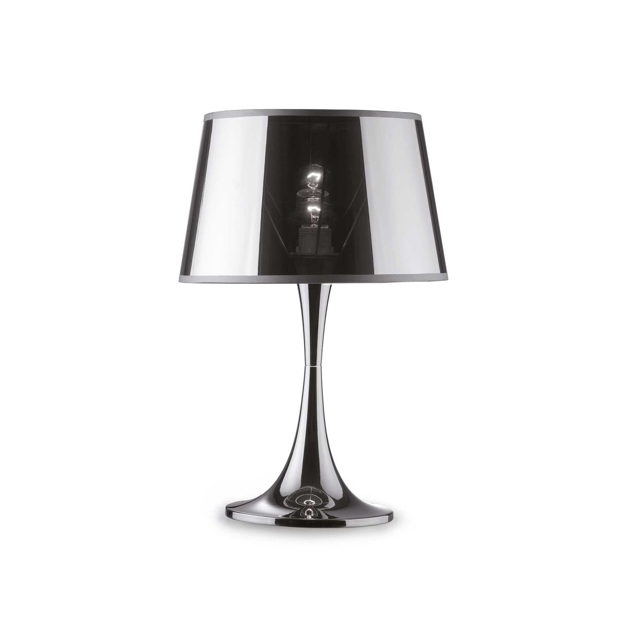 Lámpara de mesa LONDON TL1 BIG CROMO de Ideal Lux