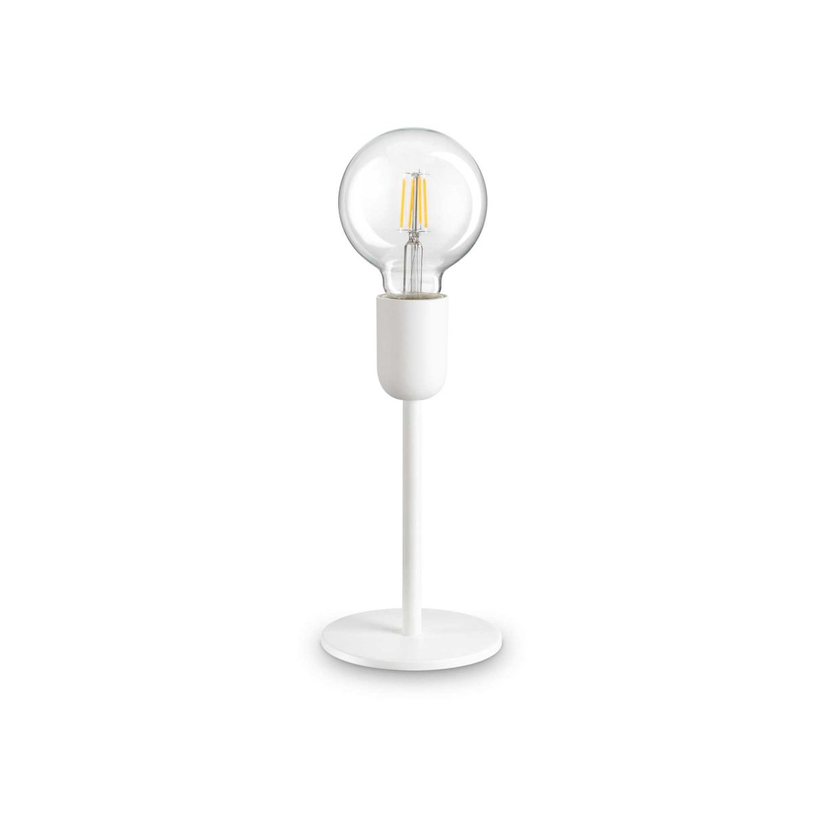 Lámpara de mesa MICROPHONE TL1 BIANCO de Ideal Lux