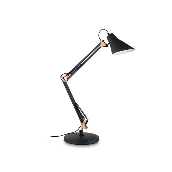 Lámpara de mesa SALLY TL1 NERO RAME de Ideal Lux