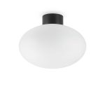 Plafón de techo CLIO MPL1 NERO de Ideal Lux