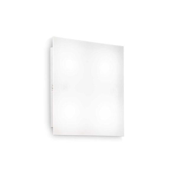 Plafón de techo FLAT PL4 D30 de Ideal Lux